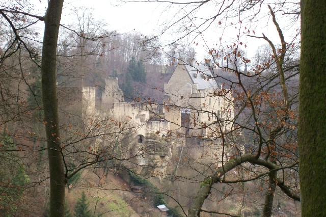 Het Chateau van Larochette - Volgende foto