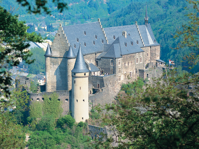 Het kasteel van Vianden - Volgende foto